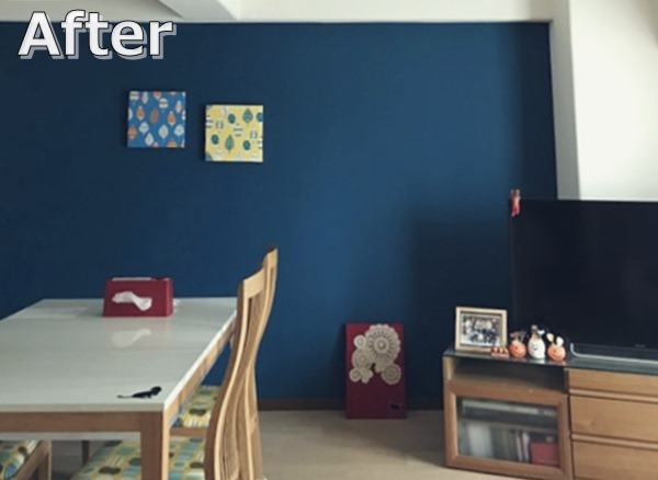 Diy プロは安い Beforeafter実例アクセントクロス くりまろこ