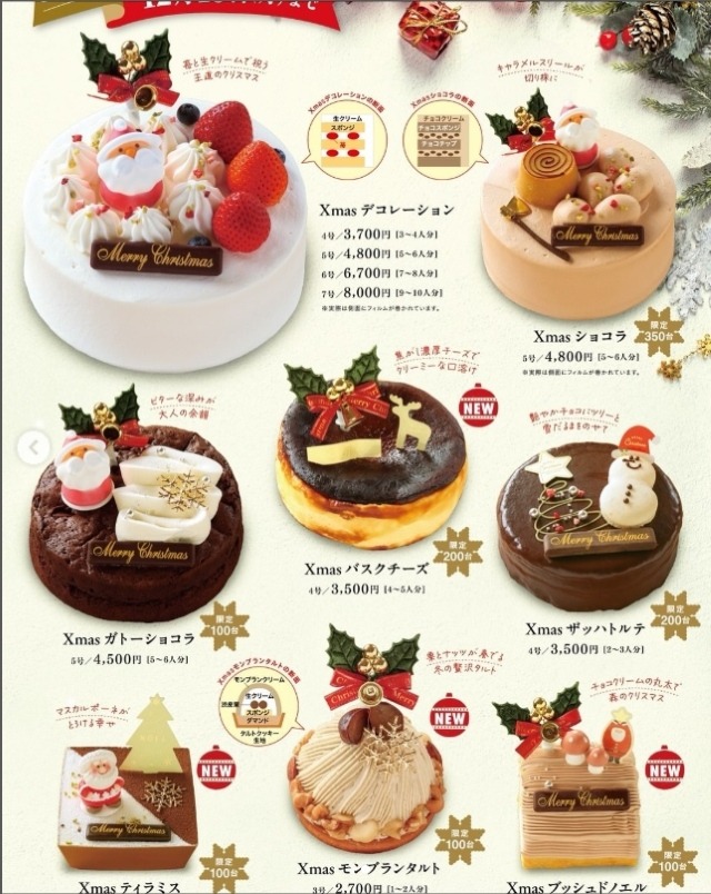 2025年愛媛県クリスマスケーキおすすめ