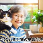 高齢者も可猫の里親になれる