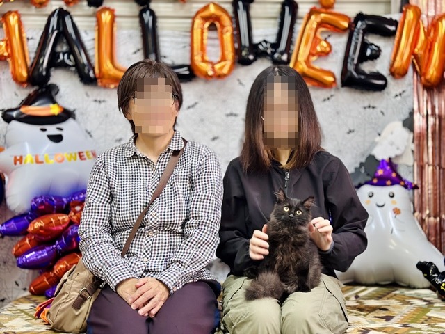 元保護猫と家族さん