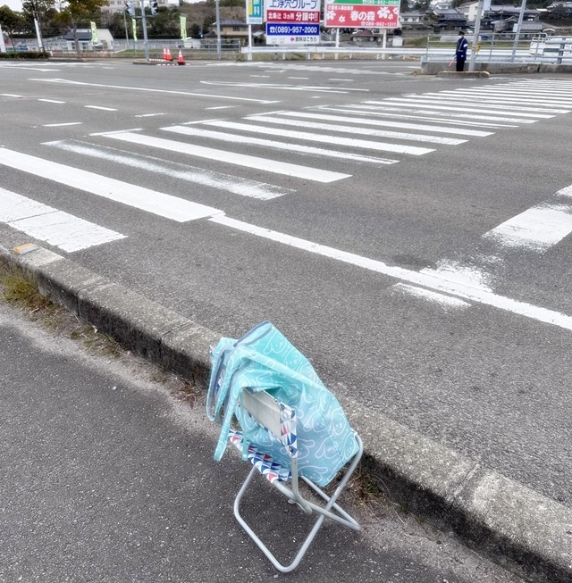 愛媛マラソン応援場所北条付近復路で確保する