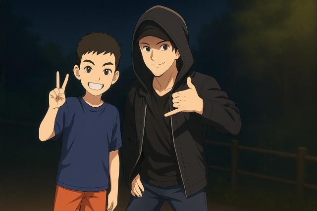 ヒッチハイクで乗せた人