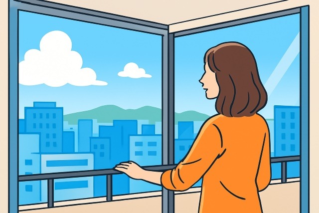 窓からの景色マンション最上階角部屋5年住んで感じたメリット