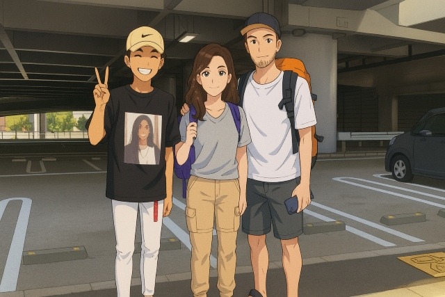 ヒッチハイクに乗せた人